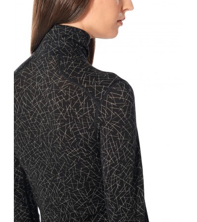 Мерино Блуза Icebreaker 200 Oasis LS Half Zip Sky Paths W's