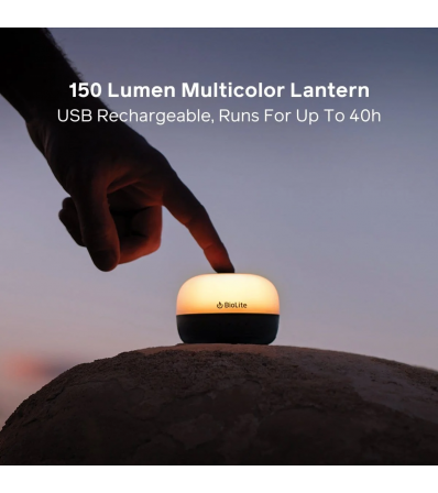 Светлина BioLite Alpenglow MIni Multicolor 150 Lantern